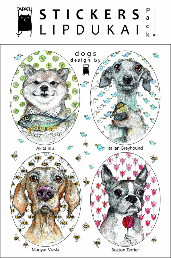 Sticker "Dogs"