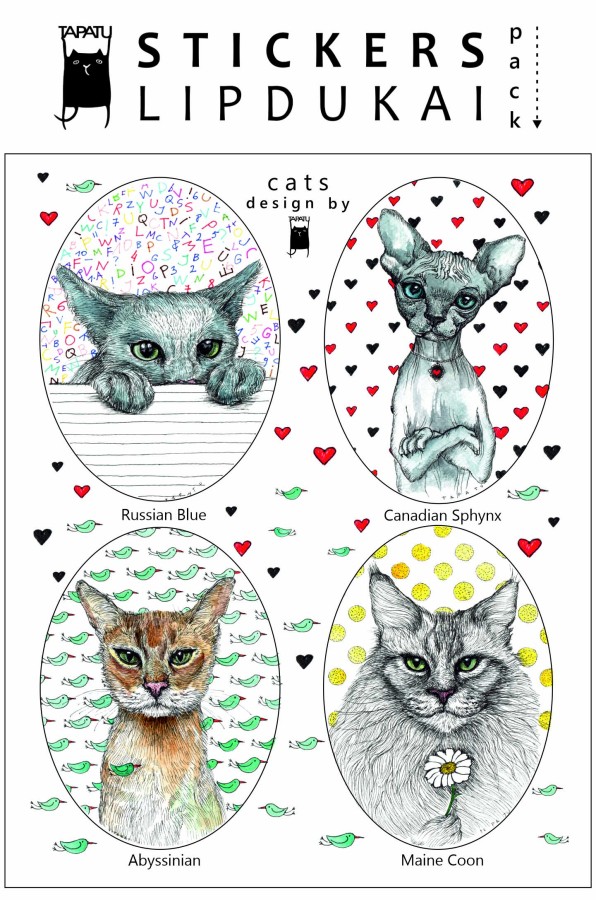 Stickers "Cats"